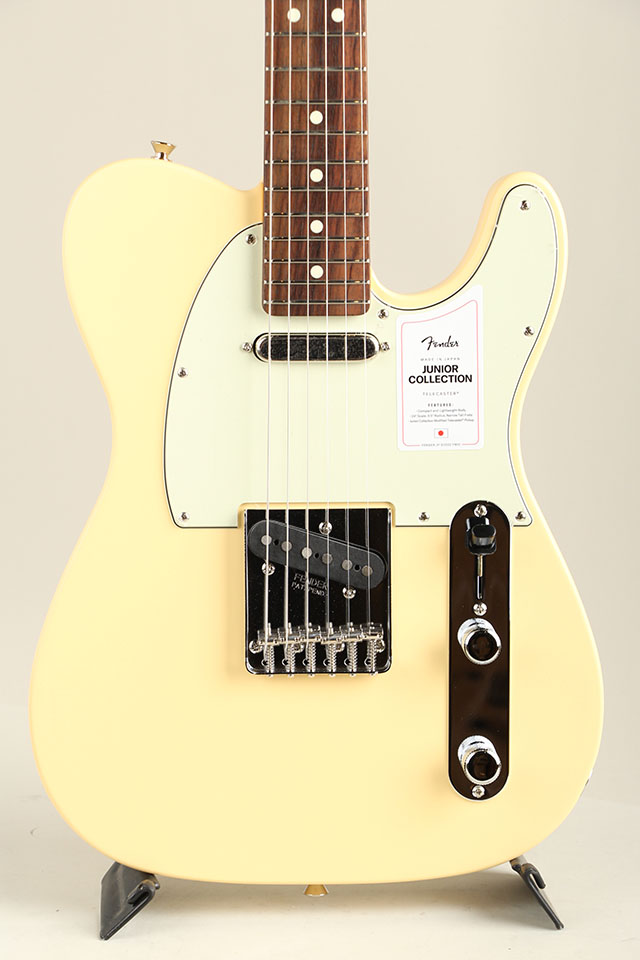 Made in Japan Junior Collection Telecaster RW Satin Vintage White
