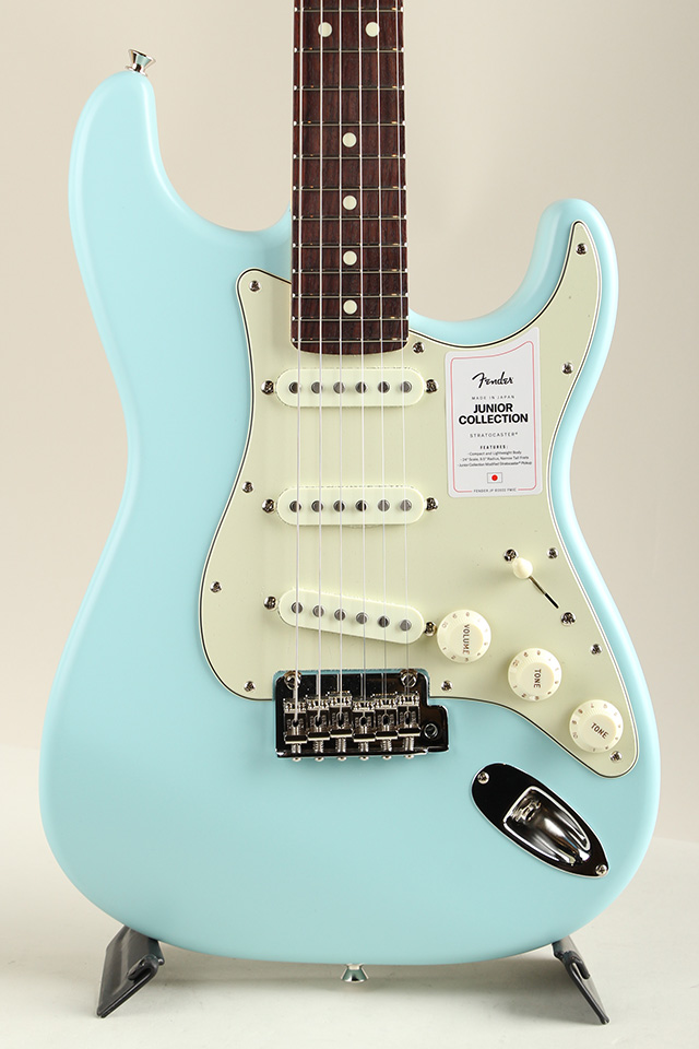 FENDER Made in Japan Junior Collection Stratocaster RW Satin Daphne Blue フェンダー