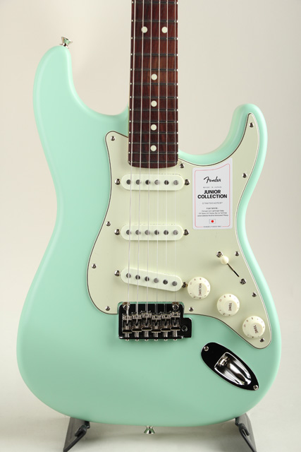 FENDER Made in Japan Junior Collection Stratocaster RW Satin Surf Green フェンダー