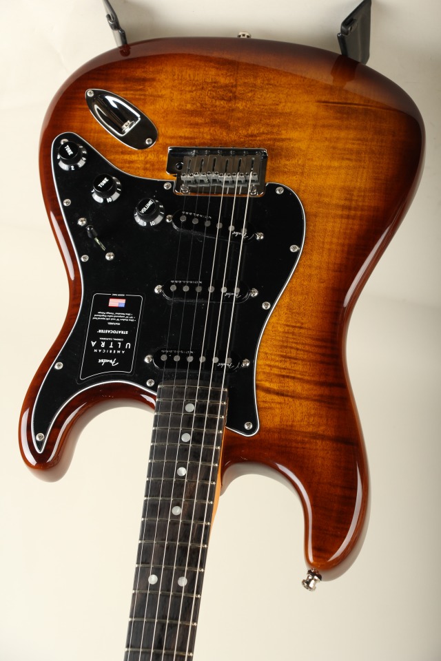 FENDER Limited Edition American Ultra Stratocaster Ebony Tiger Eye【S/N US23032637】 フェンダー サブ画像8