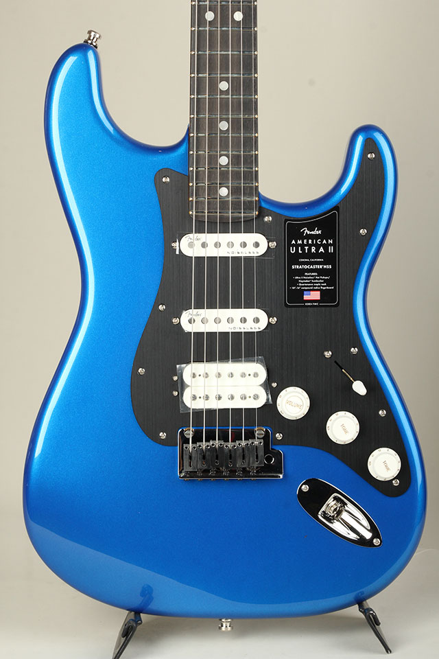 FENDER American Ultra II Stratocaster HSS Ebony Noble Blue【S/N US240019274】 フェンダー