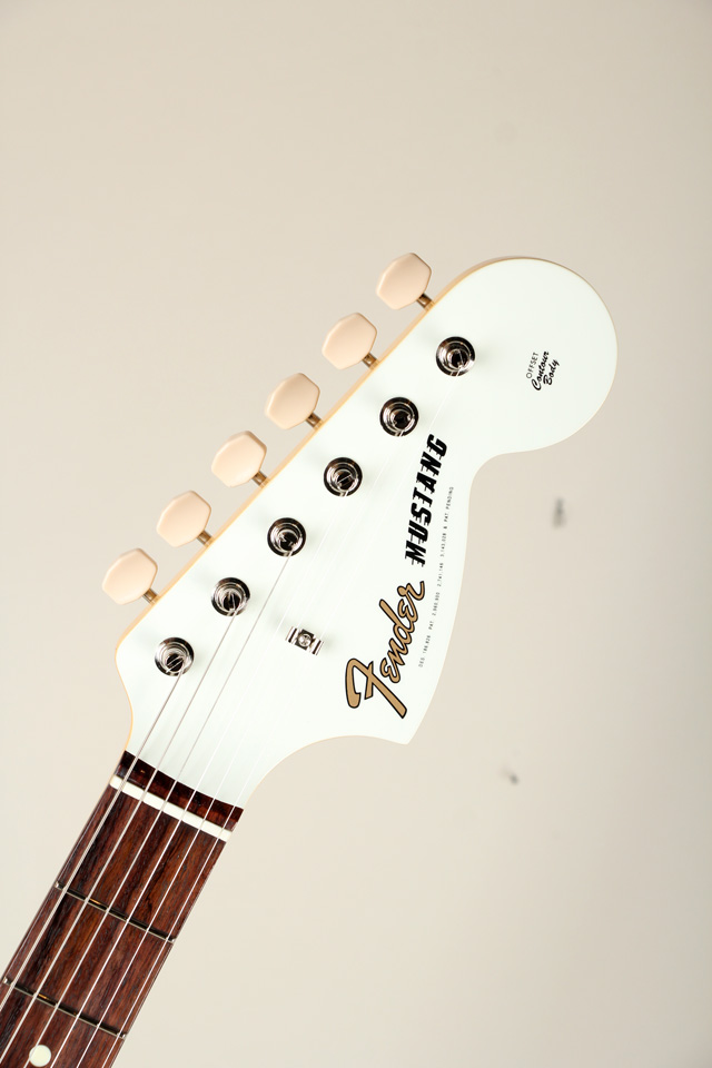 FENDER 2023 Collection Made in Japan Traditional 60s Mustang Olympic White with Red Competit フェンダー サブ画像6