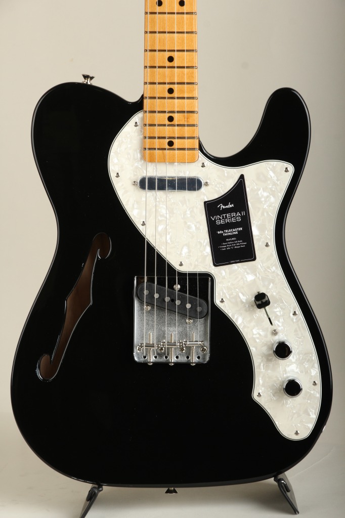  Vintera II 60s Telecaster Thinline Maple Fingerboard Black 【S/N MX23035367】