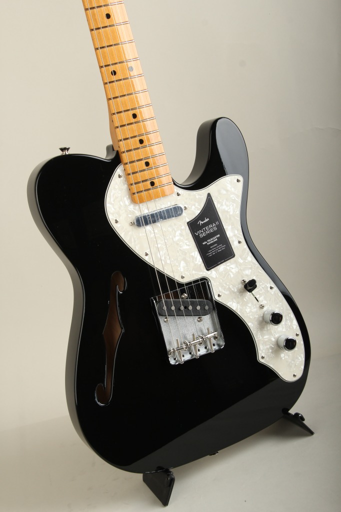 FENDER Vintera II 60s Telecaster Thinline Maple Fingerboard Black 【S/N MX23035367】 フェンダー サブ画像8