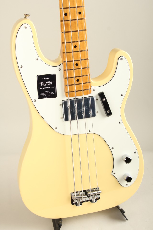 FENDER Vintera II 70s Telecaster Bass MN Vintage White フェンダー 2024春Fender STFUAEEB サブ画像8