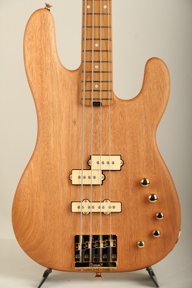 Pro-Mod San Dimas Bass PJ IV MAH Caramelized Maple Fingerboard Natural Mahogany