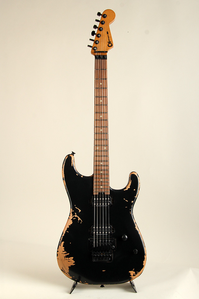 CHARVEL Pro-Mod Relic San Dimas Style 1 HH FR PF, Weathered Black シャーベル サブ画像1