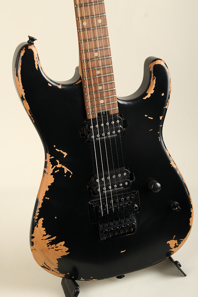 CHARVEL Pro-Mod Relic San Dimas Style 1 HH FR PF, Weathered Black シャーベル サブ画像8