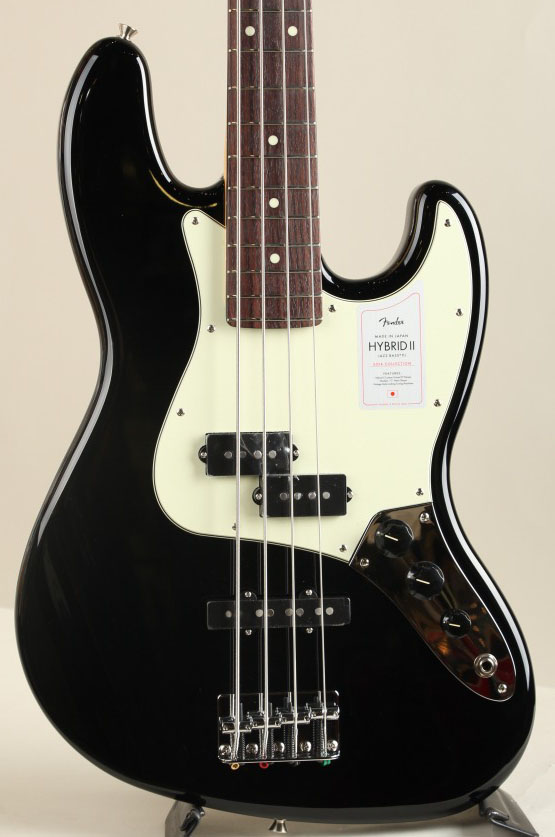 2024 Collection Made in Japan Hybrid II Jazz Bass PJ Black