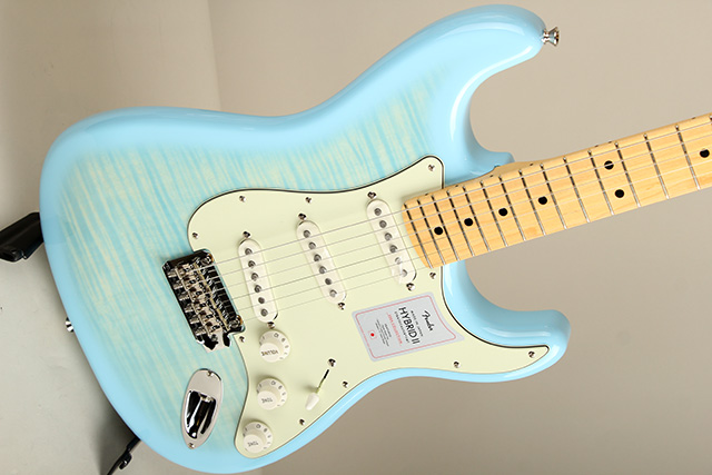 FENDER 2024 Collection Made in Japan Hybrid II Stratocaster Maple Fingerboard Flame Celeste  フェンダー サブ画像8