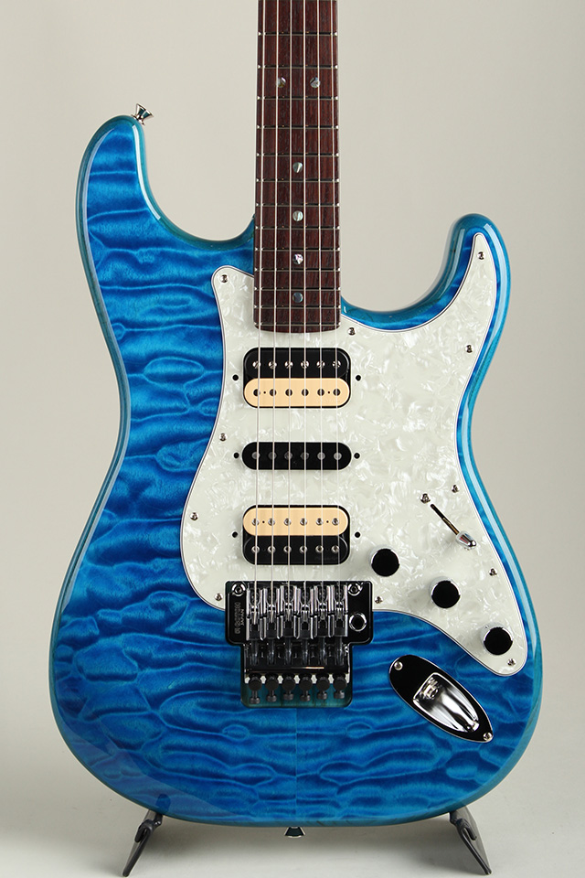 Michiya Haruhata Stratocaster Blue Transparent