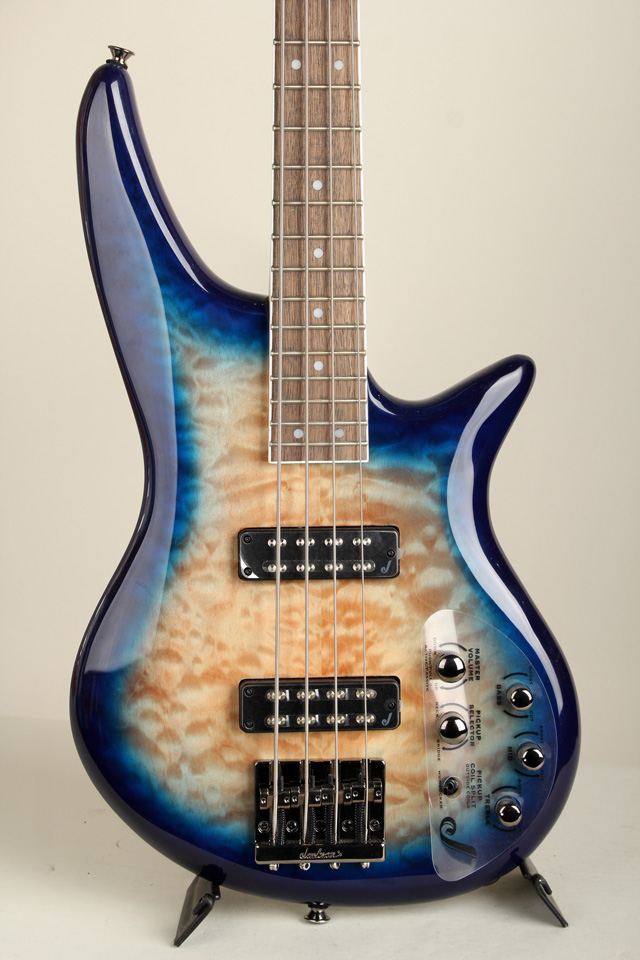  JS Series Spectra Bass JS3Q Laurel Fingerboard Amber Blue Burst