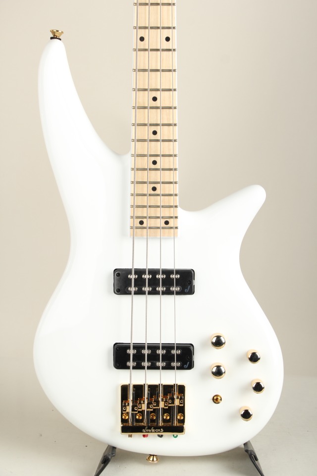  X Series Spectra Bass SBXM IV Maple Fingerboard Snow White