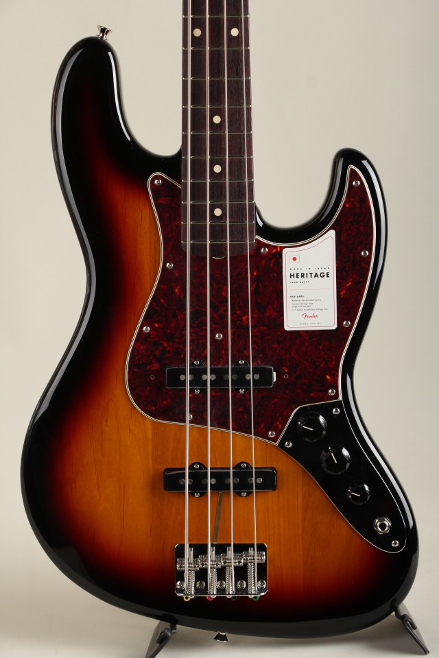 Made in Japan Heritage 60s Jazz Bass RW 3-Color Sunburst
