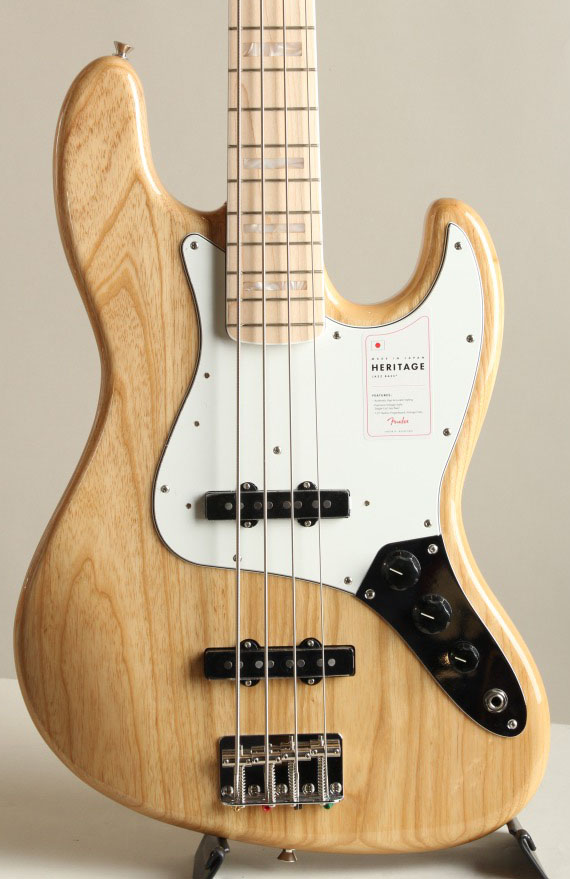 Made in Japan Heritage 70s Jazz Bass Natural