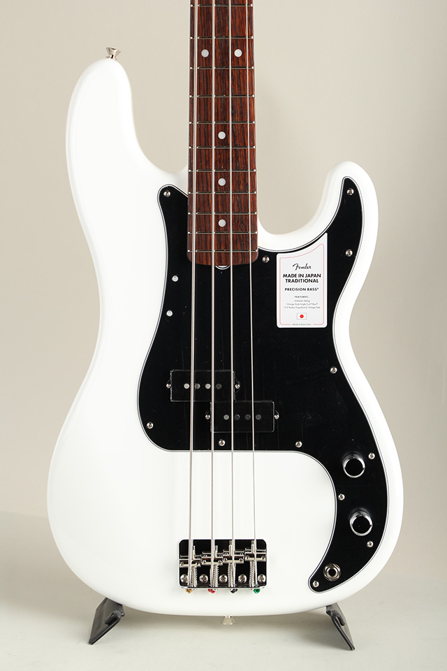 Made in Japan Traditional 70s Precision Bass RW Arctic White