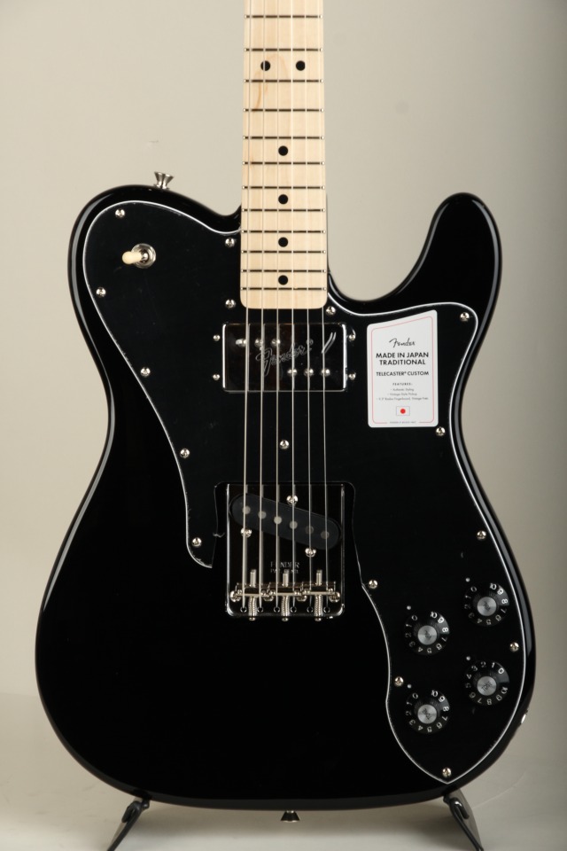 Made in Japan Traditional 70s Telecaster Custom MN Black【S/N JD24024974】