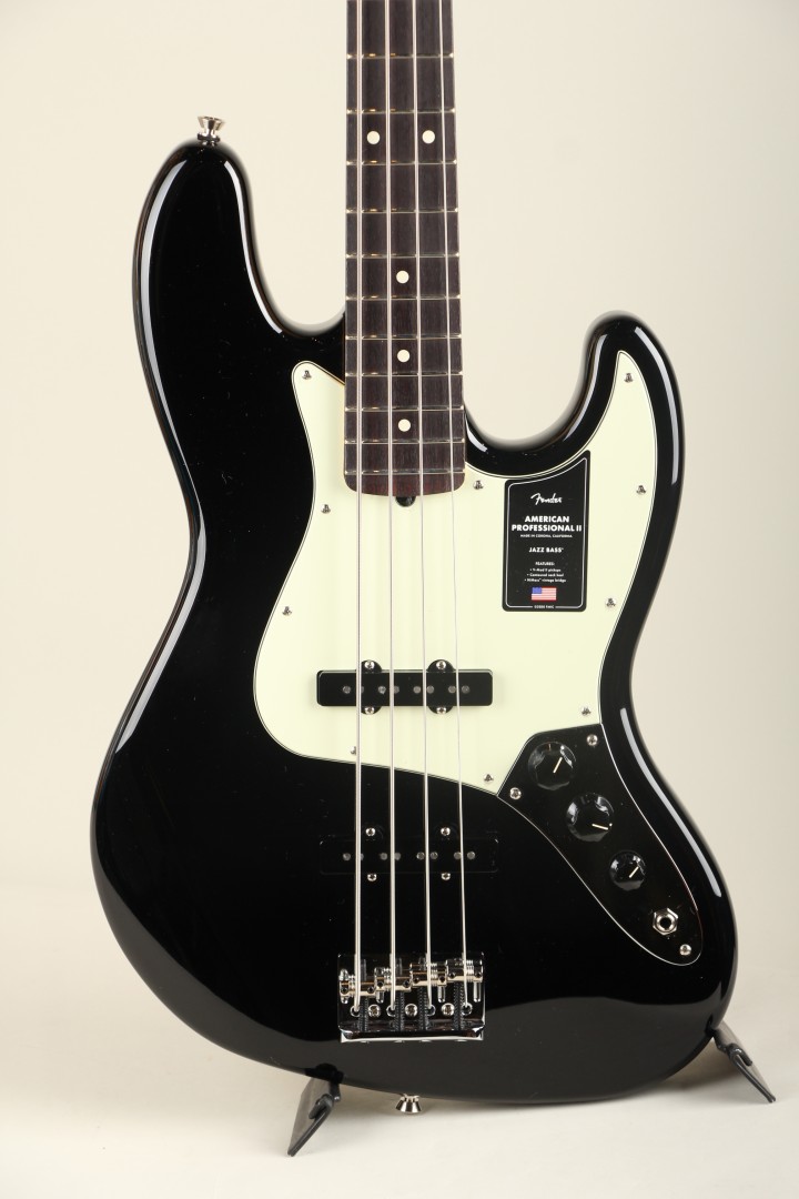  American Professional II Jazz Bass Black