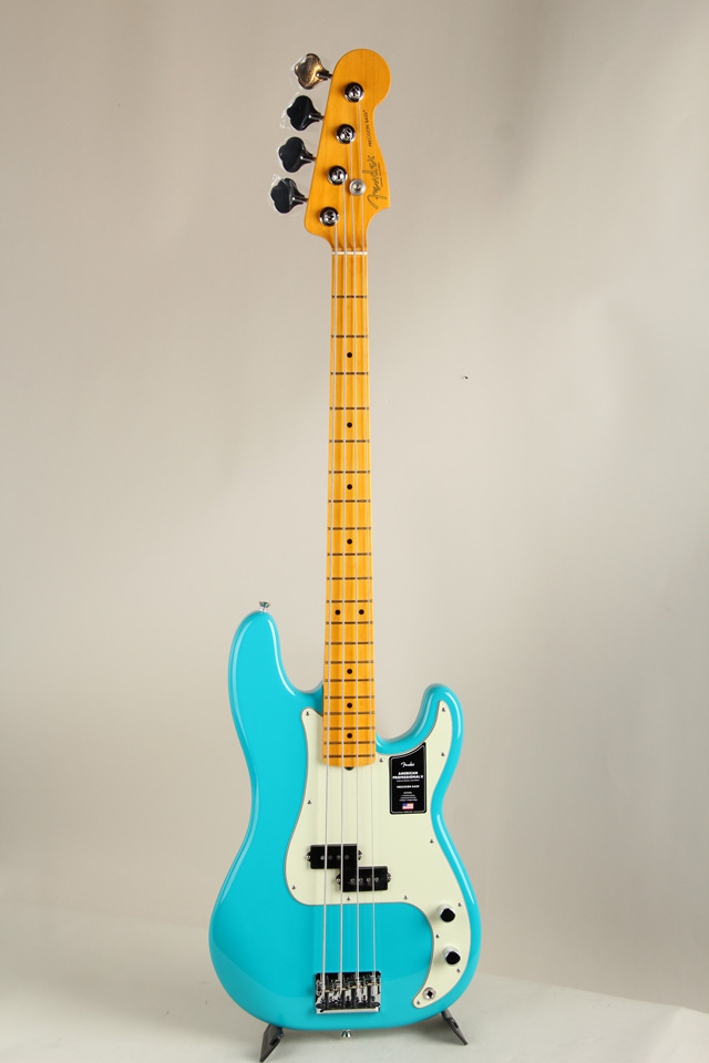 FENDER American Professional II Precision Bass MN Miami Blue フェンダー サブ画像1