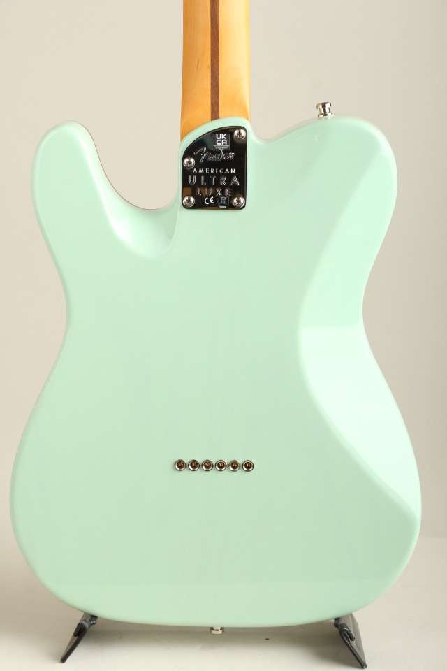 FENDER Ultra Luxe Telecaster RW Transparent Surf Green フェンダー サブ画像2