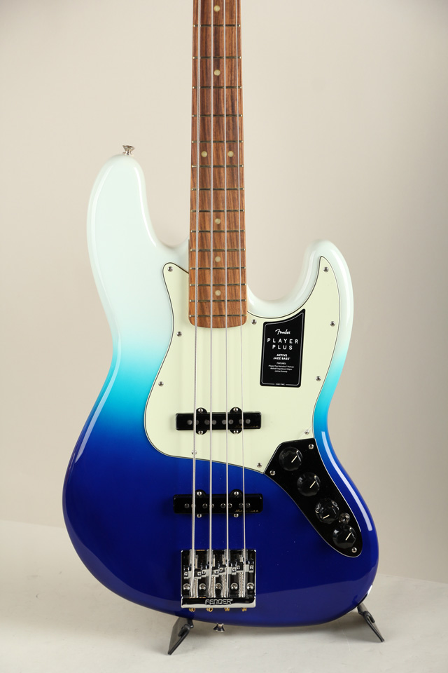 Player Plus Jazz Bass Active/Passive Belair Blue 