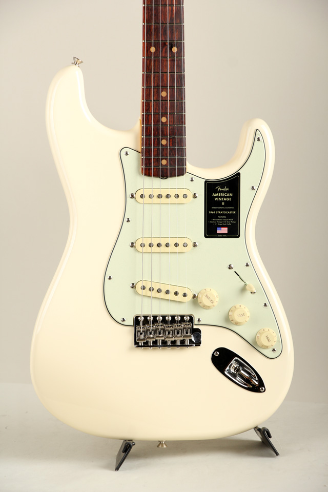 AMERICAN VINTAGE II 1961 STRATOCASTER Olympic White