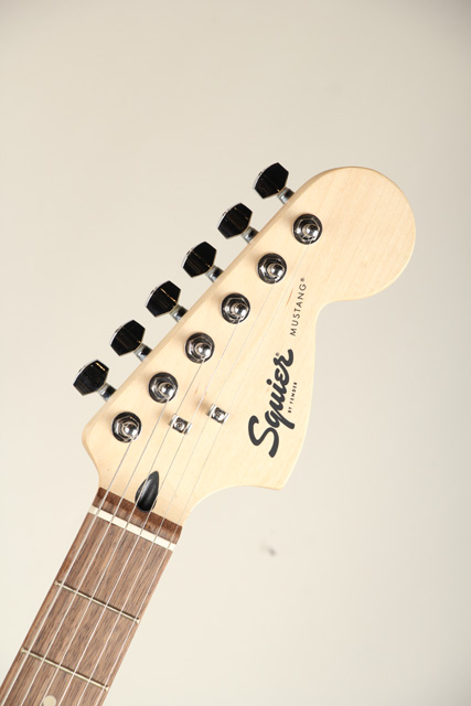 SQUIER FSR Bullet Competition Mustang HH Black with Shoreline Gold スクワイヤー サブ画像6