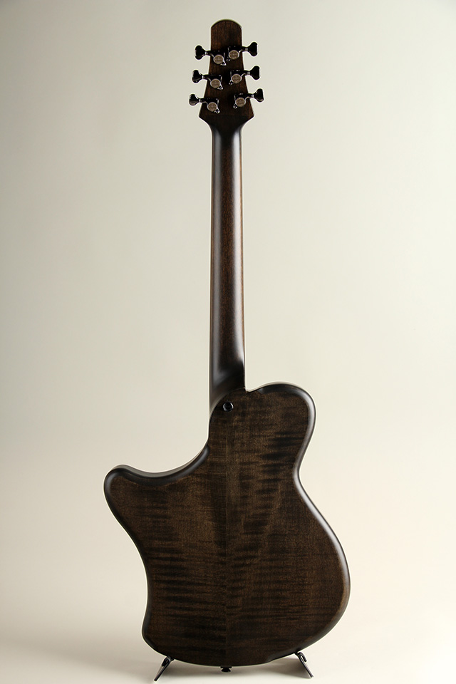 Victor Baker Guitars Ergonomic Semi hollow Black stain with satin topcoat ヴィクター ベイカー サブ画像4