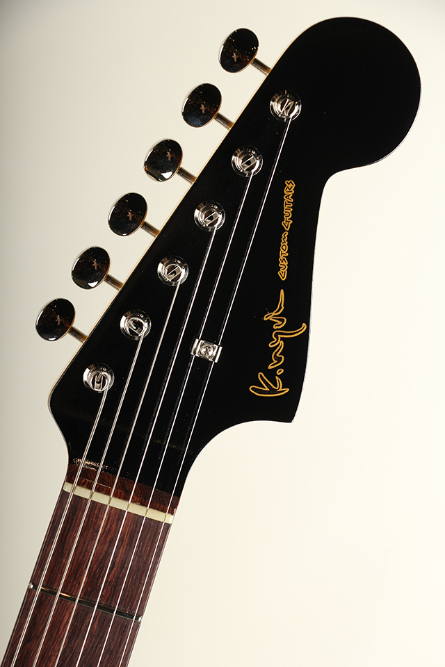 K.Nyui Custom Guitars KNJM Black with Matching Head 乳井 サブ画像7