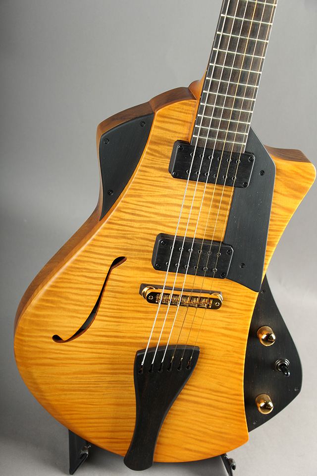 Moffa Guitars Anthea Semi Solid Dark amber モファ・ギターズ サブ画像2