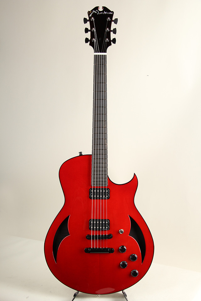 Marchione Guitars Semi-Hollow Standard Italian Alpine Spruce Top 1pcs Figured maple Marchione Red マルキオーネ　ギターズ サブ画像1