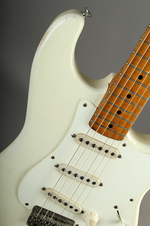 Nacho Guitars Mid 50's Contour Body ”Hardtail V Neck White #1067 ナチョ・ギターズ サブ画像4