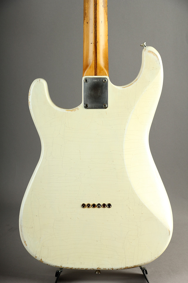 Nacho Guitars Mid 50's Contour Body ”Hardtail V Neck White #1067 ナチョ・ギターズ サブ画像7