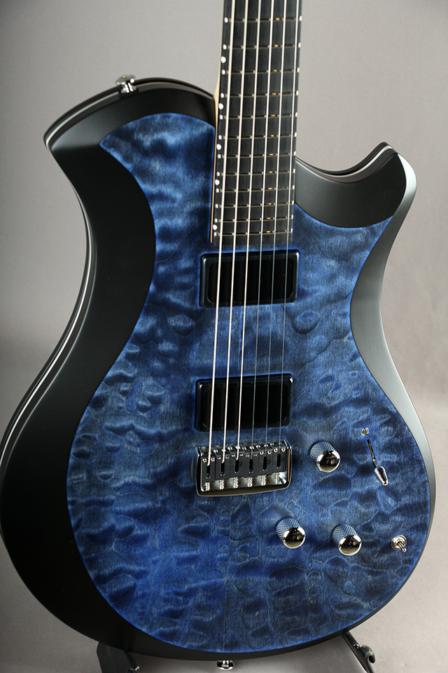 RELISH GUITARS Mary ONE Custom Quilted Maple Marine Blue w/Black Edge レリッシュ  ギター サブ画像2