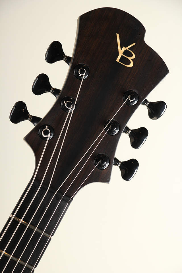 Victor Baker Guitars Model 15 Archtop 2 Pickup Black smoke with satin topcoat ヴィクター ベイカー SM2024 サブ画像9