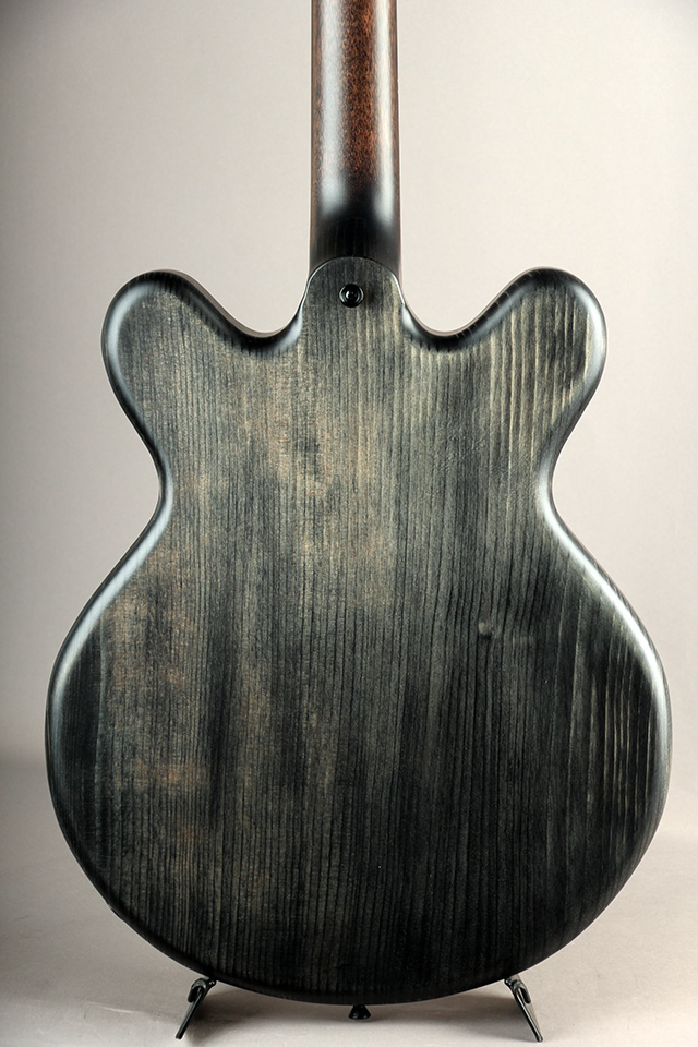 Victor Baker Guitars Model 35 Chambered Semi-hollow Black smoke stain with satin topcoat ヴィクター ベイカー サブ画像4
