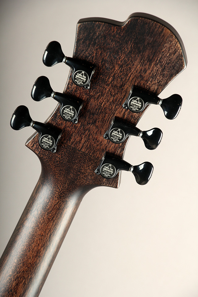 Victor Baker Guitars Model 35 Chambered Semi-hollow Black smoke stain with satin topcoat ヴィクター ベイカー サブ画像8