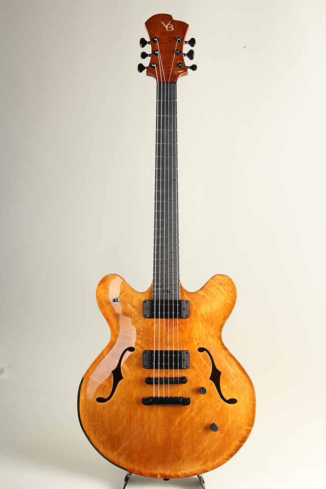 Victor Baker Guitars Model 35 Chambered Semi-hollow with Gloss topcoat ヴィクター ベイカー サブ画像1