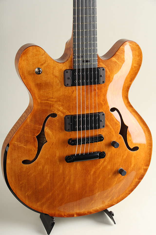 Victor Baker Guitars Model 35 Chambered Semi-hollow with Gloss topcoat ヴィクター ベイカー サブ画像2