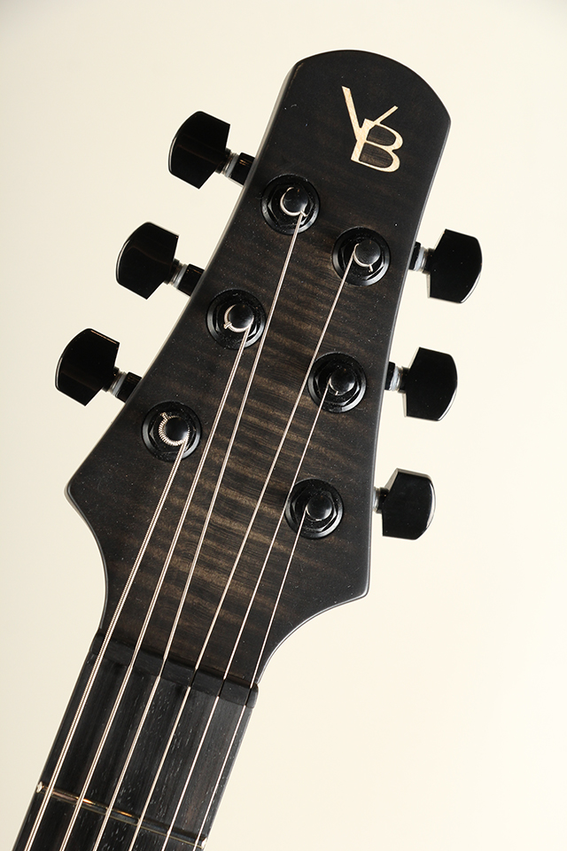 Victor Baker Guitars Ergonomic Semi hollow 1PU Black stain with satin topcoat ヴィクター ベイカー サブ画像8