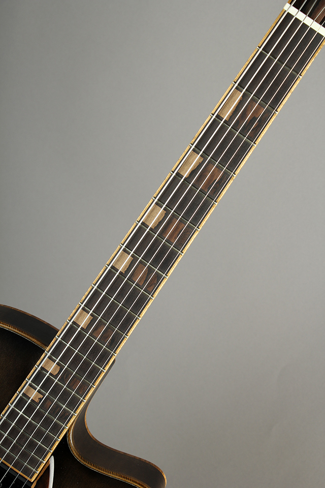 Yamaoka Archtop Guitars Strings Art JG-1 Vintage Black 山岡ギターズ サブ画像7
