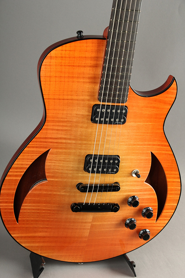 Marchione Guitars Semi Hollow Figured Maple/Mahogany/59 Burst マルキオーネ　ギターズ サブ画像2