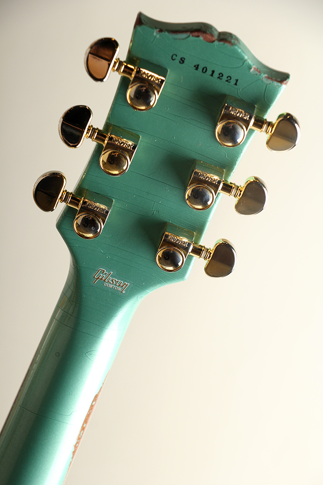 GIBSON CUSTOM SHOP Murphy Lab Les Paul Custom Inverness Green Heavy Aged GH S/N:CS401221 ギブソンカスタムショップ サブ画像9