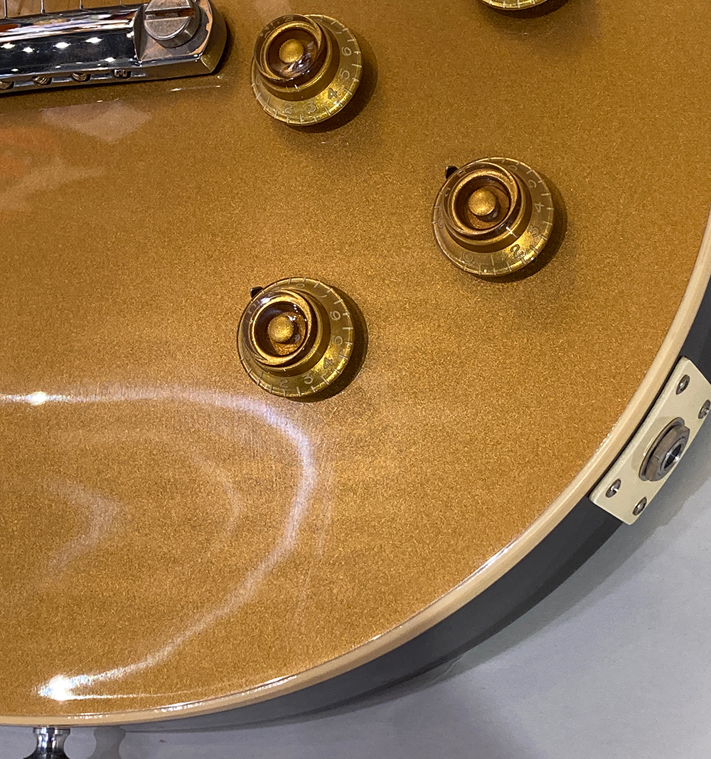 GIBSON CUSTOM SHOP Historic Collection 1957 Les Paul V2 Slim Neck Goldtop Dark Back VOS PSL【S/N:741767】 ギブソンカスタムショップ 2024年末GibsonキャンペーンUE サブ画像3