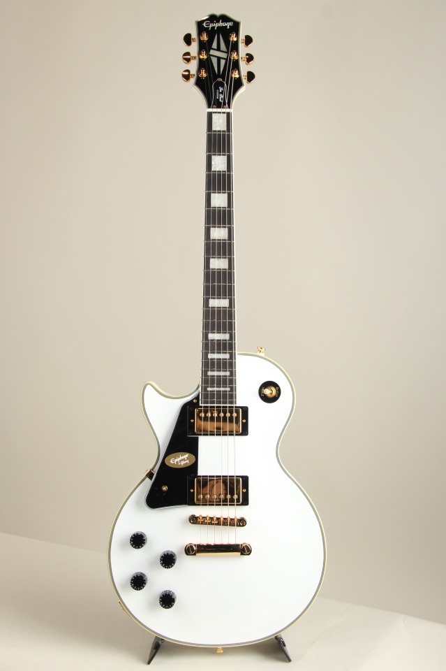 Epiphone Les Paul Custom Alpine White Left-Hand 【S/N 23041527498】 エピフォン サブ画像1