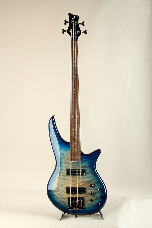 JACKSON JS Series Spectra Bass JS3Q Laurel Fingerboard Amber Blue Burst ジャクソン サブ画像1