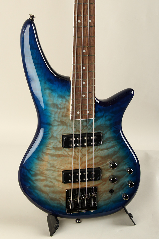 JACKSON JS Series Spectra Bass JS3Q Laurel Fingerboard Amber Blue Burst ジャクソン サブ画像8