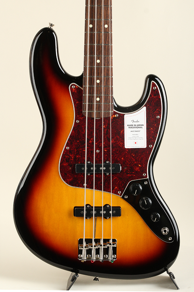 FENDER Made In Japan Traditional 60s Jazz Bass RW 3-Color Sunburst  フェンダー