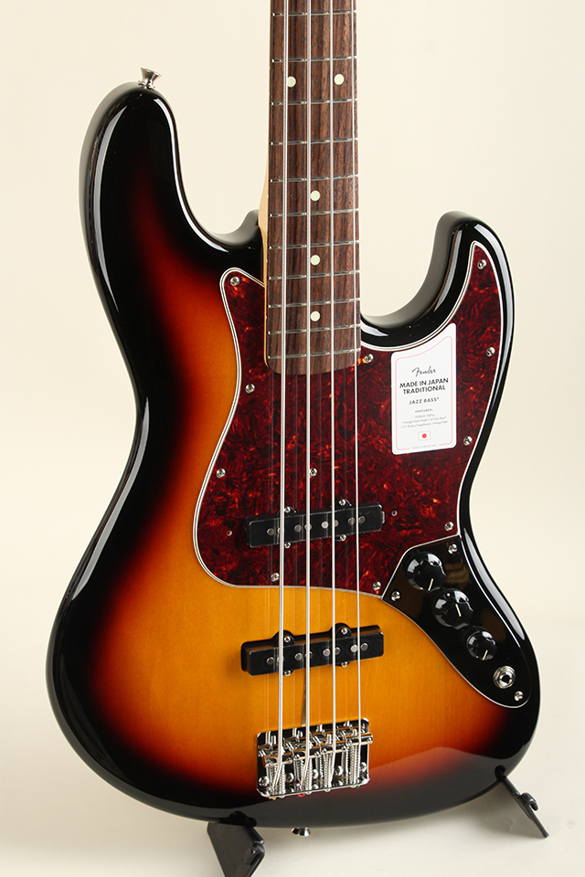 FENDER Made In Japan Traditional 60s Jazz Bass RW 3-Color Sunburst  フェンダー サブ画像8