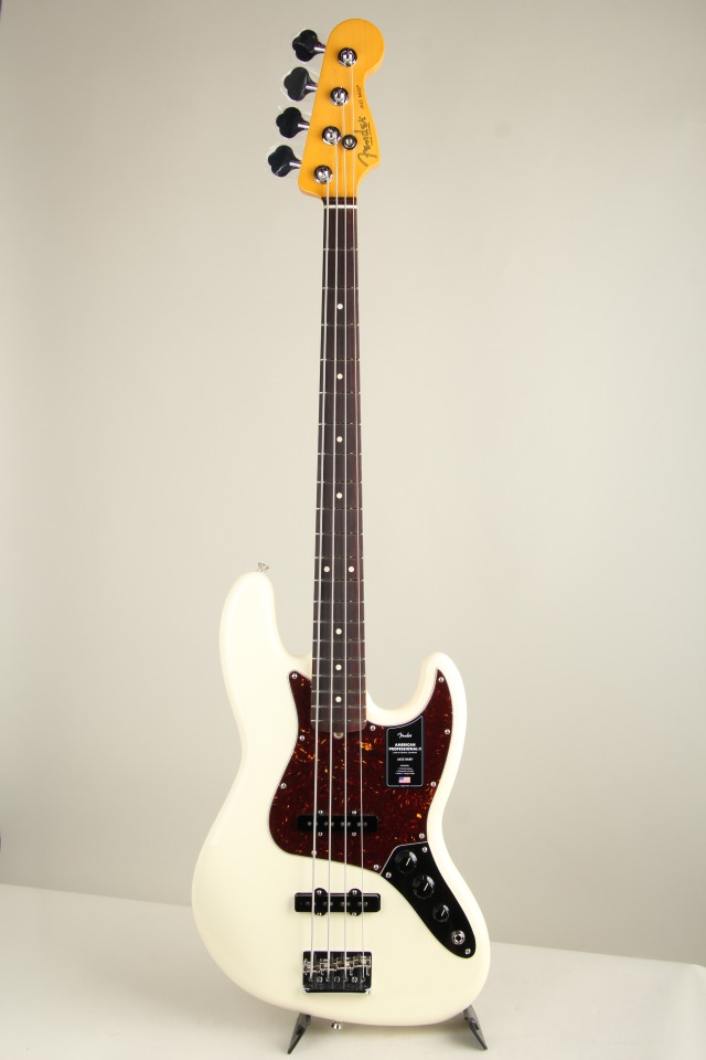 FENDER American Professional II Jazz Bass RW Olympic White【S/N US23075308】 フェンダー サブ画像1